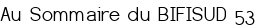 Au Sommaire du BIFISUD 53 